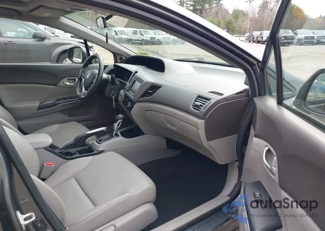 2012 Honda Civic Ex-L из США, поврежденный, VIN 2HGFB2F9XCH549650